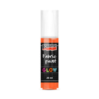 3D világító textil festék Pentart – orange