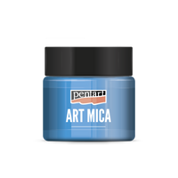 Pentart Art Mica ásványi por - golden blue 9 g