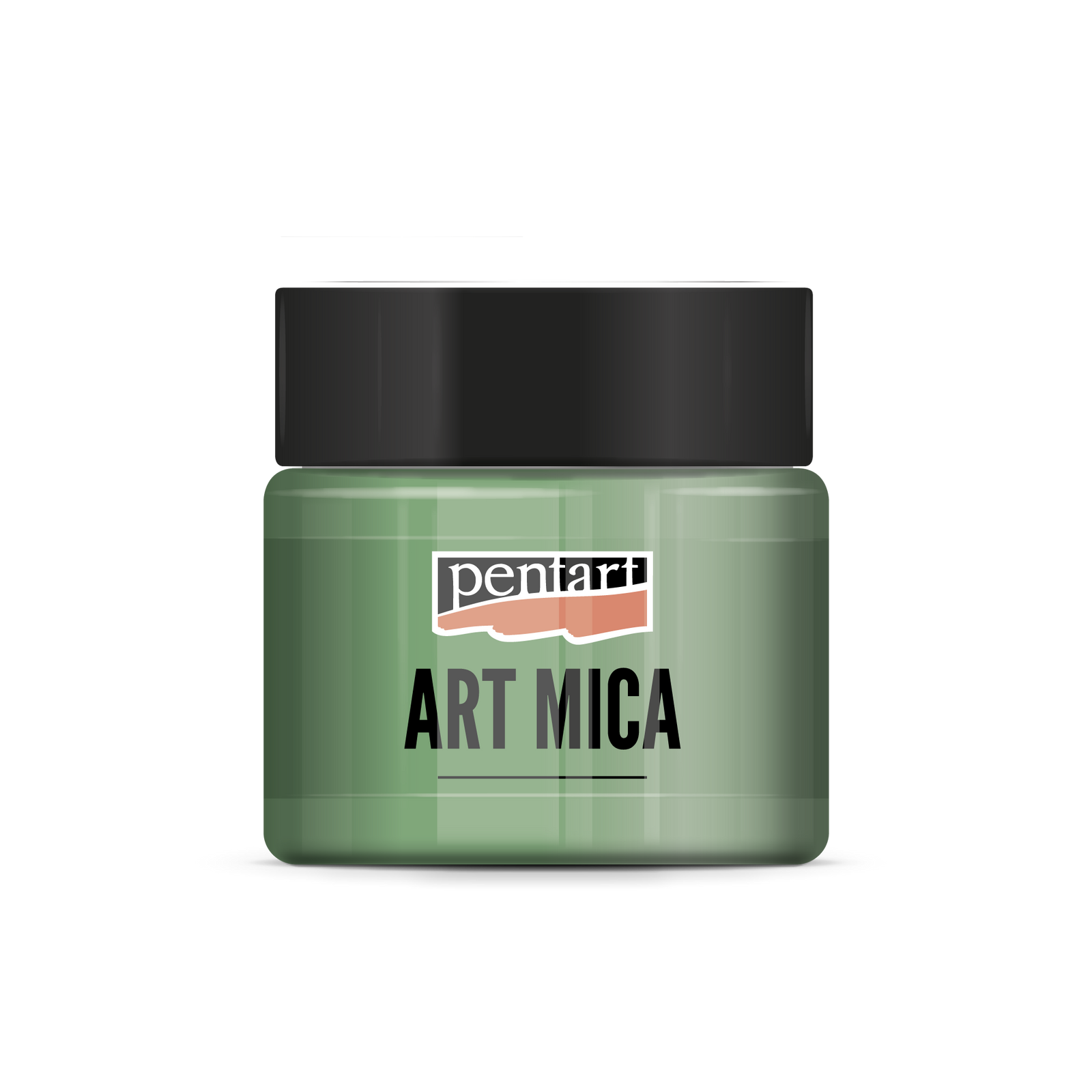 Pentart Art Mica effekt ásványi por golden green 9 g