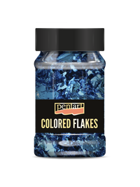 Fém fóliapehely Pentart 100 ml – blue