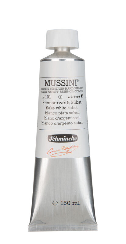 Schmincke MUSSINI olajfestékek 150 ml – 101 Ólomfehér helyettesítő