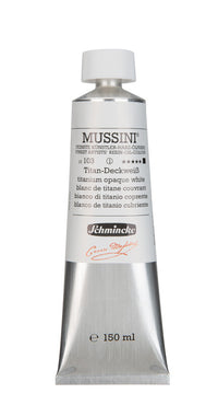 Schmincke MUSSINI olajfestékek 150 ml – 103 Fedő titánfehér