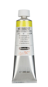 Schmincke MUSSINI olajfestékek 150 ml – 216 Citromsárga