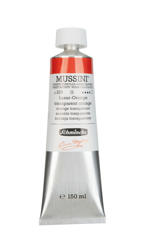 Schmincke MUSSINI olajfestékek 150 ml – 239 Transzparens narancs