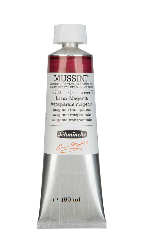 Schmincke MUSSINI olajfestékek 150 ml – 363 Transzparens magenta