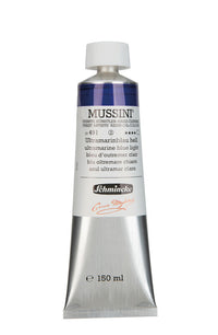 Schmincke MUSSINI olajfestékek 150 ml – 491 Ultramarin kék világos