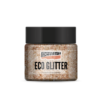 Pentart Eco Glitter finom csillámpor rose gold 15 g