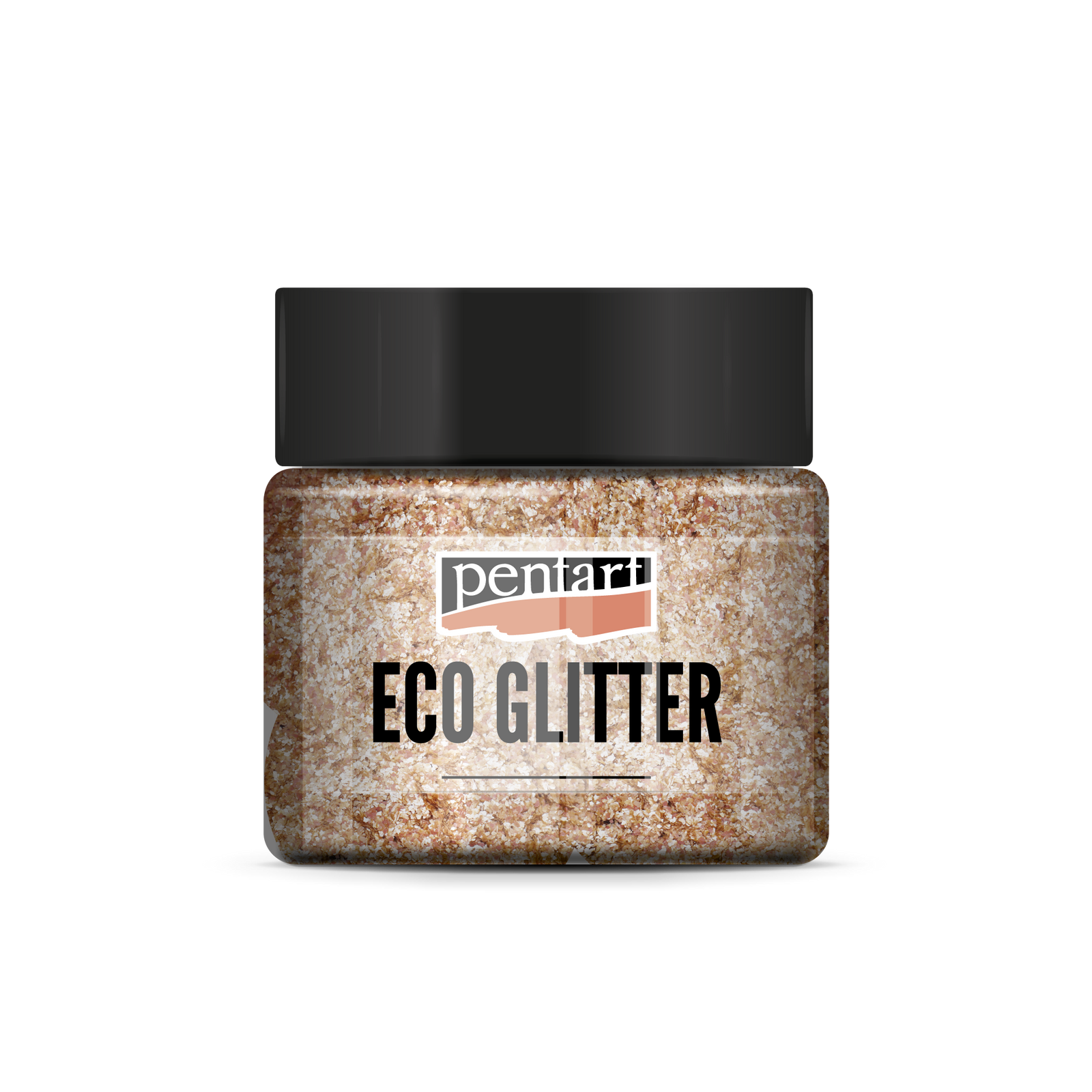 Pentart Eco Glitter finom csillámpor rose gold 15 g