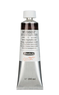 Schmincke MUSSINI olajfestékek 150 ml – 645 Aszfaltbarna transzparens