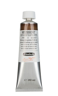 Schmincke MUSSINI olajfestékek 150 ml – 646 Természetes cseh zöldföld