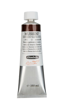 Schmincke MUSSINI olajfestékek 150 ml – 661 Természetes égetett sziéna
