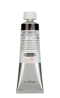 Schmincke MUSSINI olajfestékek 150 ml – 666 Természetes égetett umbra
