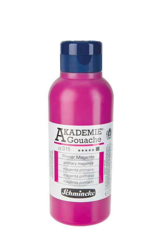 Schmincke AKADEMIE gouache festék 250 ml – 315 Elsődleges magenta