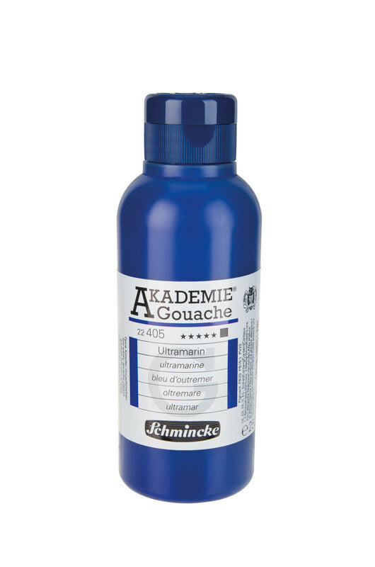 Schmincke AKADEMIE gouache festék 250 ml – 405 Ultramarin