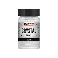 Pentart kristálypaszta 100 ml – ezüst