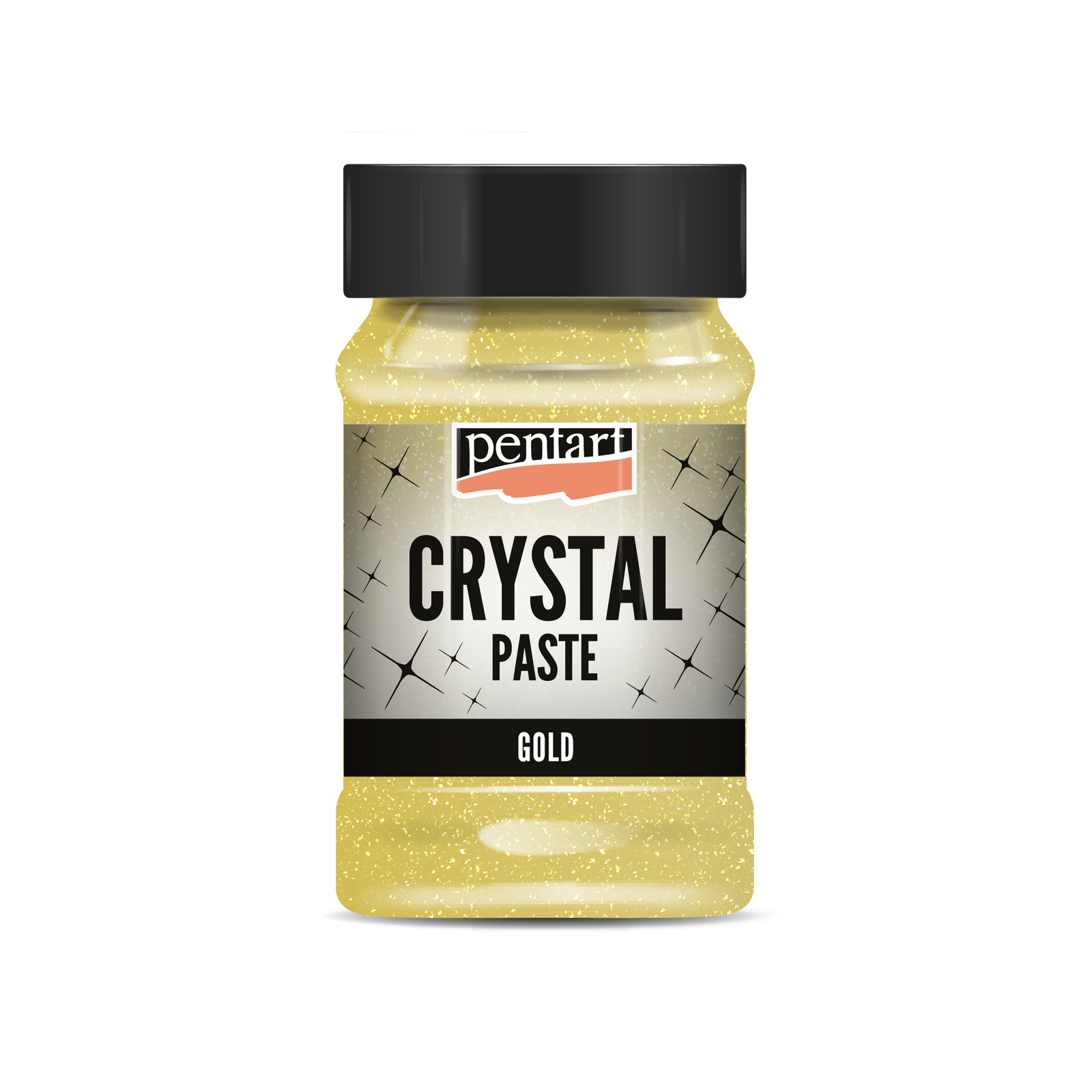 Pentart kristálypaszta 100 ml – arany