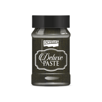 Pentart Deluxe Paste 3D hatású paszta 100 ml – fekete-arany