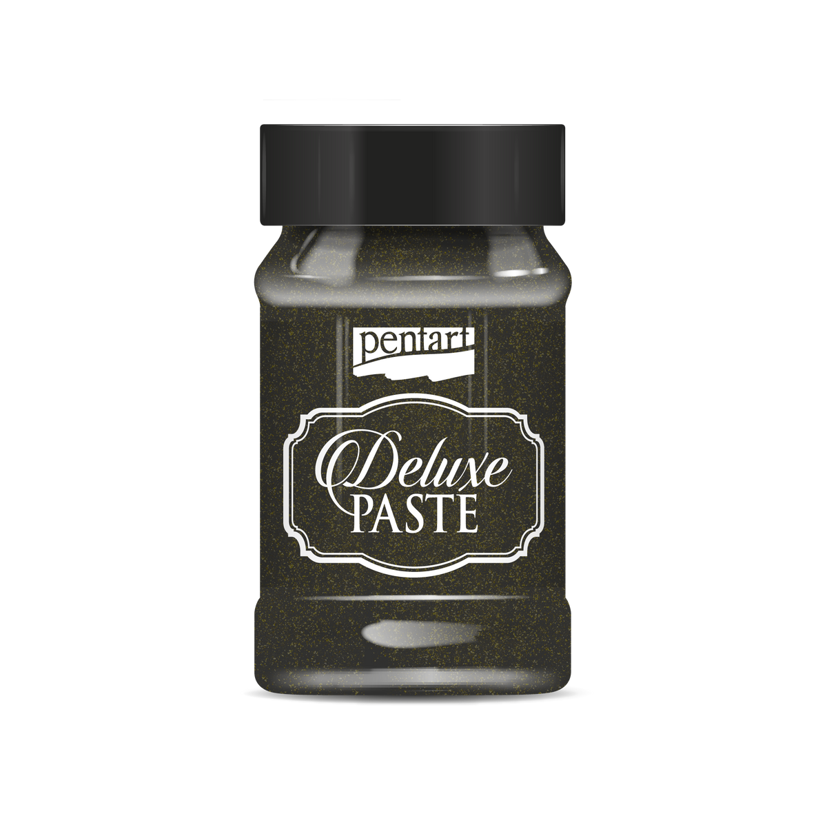 Pentart Deluxe Paste 3D hatású paszta 100 ml – fekete-arany