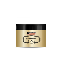 Pentart Junior Paints Shimmer Glaze csillámos máz 150 ml – arany