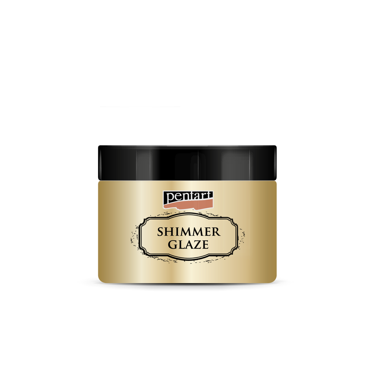 Pentart Junior Paints Shimmer Glaze csillámos máz 150 ml – arany