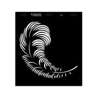 Fényes lakkmarker Kreul kalligrafikus – Feather - M