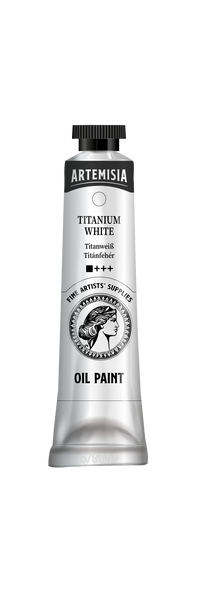 artemisia olajfesték 40 ml – titánfehér