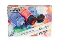 Schmincke College Acrylic akrilfesték készlet – kartondobozos 5 x 75 ml