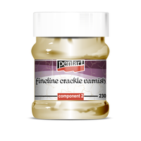 Pentart Fineline finomvonalas kétfázisú repesztőlakk - 230 ml