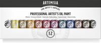 Artemisia olajfesték szett 20 ml – 12 db