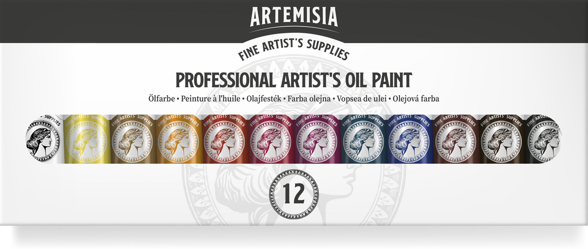 Artemisia olajfesték szett 20 ml – 12 db