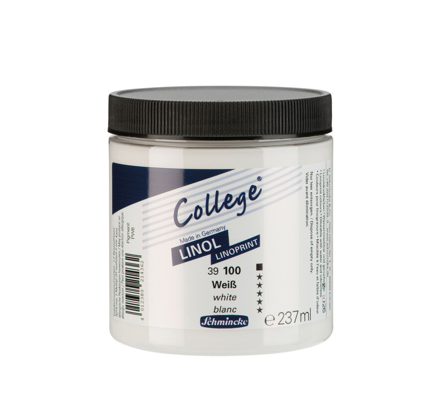 Schmincke College Linol linómetsző festék 237 ml – 100 Fehér