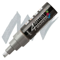 4ARTIST MARKER Pébéo olajbázisú 8mm – ezüst