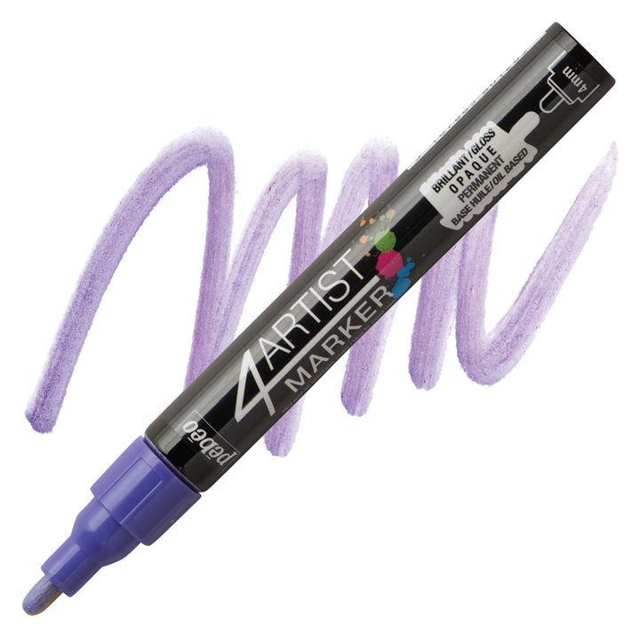 4ARTIST MARKER Pébéo olajbázisú 4mm – gazdag kék