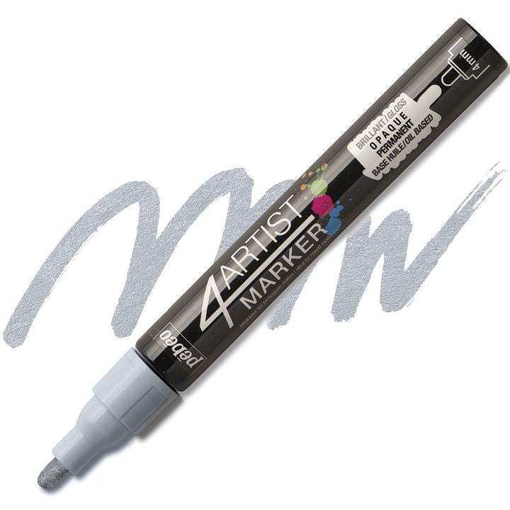 4ARTIST MARKER Pébéo olajbázisú 4mm – barna