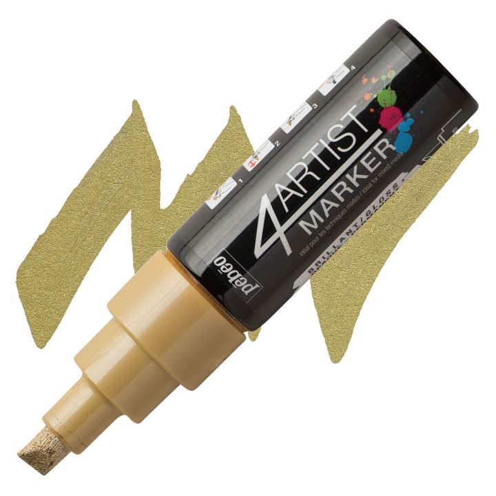 4ARTIST MARKER Pébéo olajbázisú 8mm – sötét kék