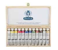 Schmincke Calligraphy Gouache gouache festék készlet fadobozban, 12 x 20 ml
