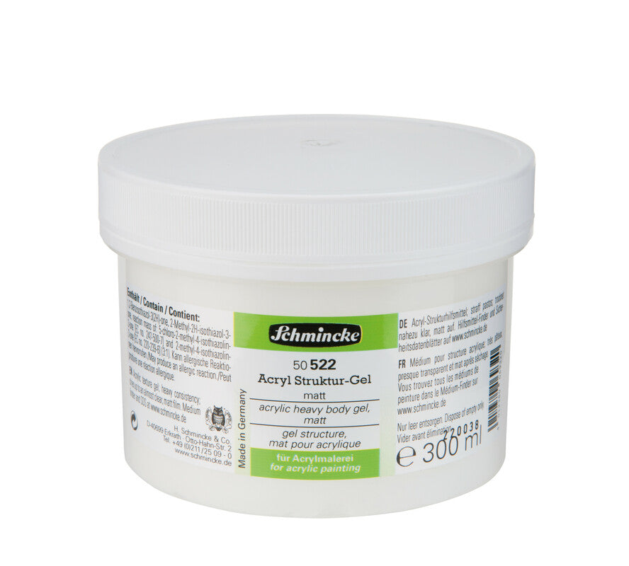 Schmincke Heavy body gel, matt 300 ml