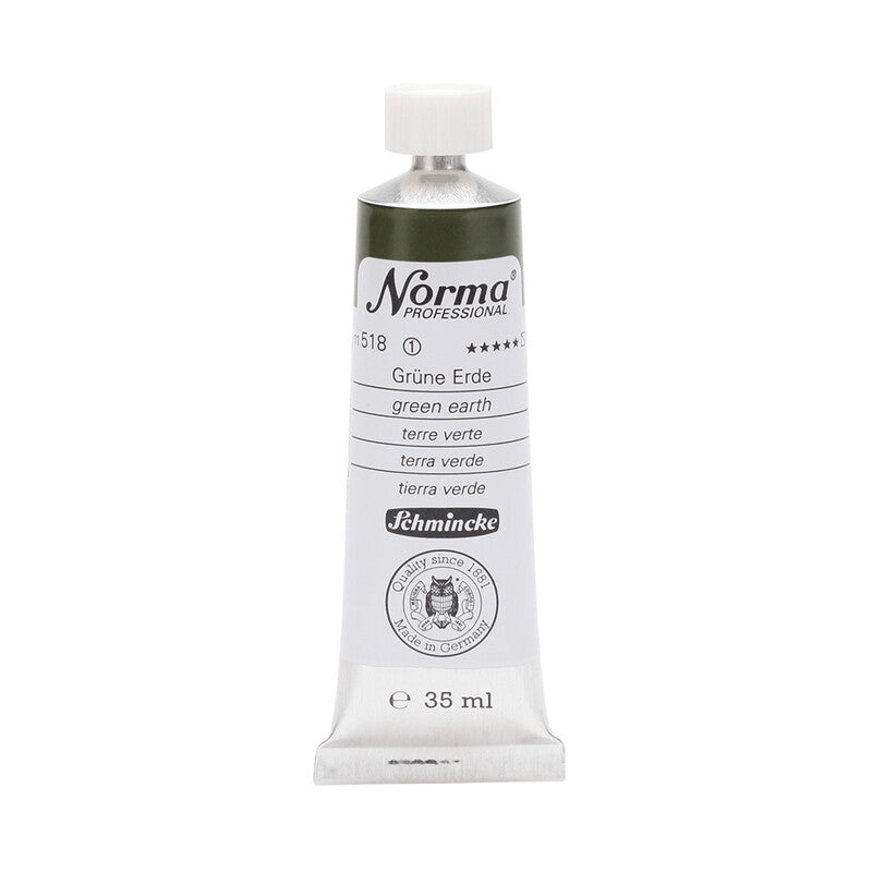 Schmincke Norma Professional olajfesték 35 ml – 518 Zöldföld