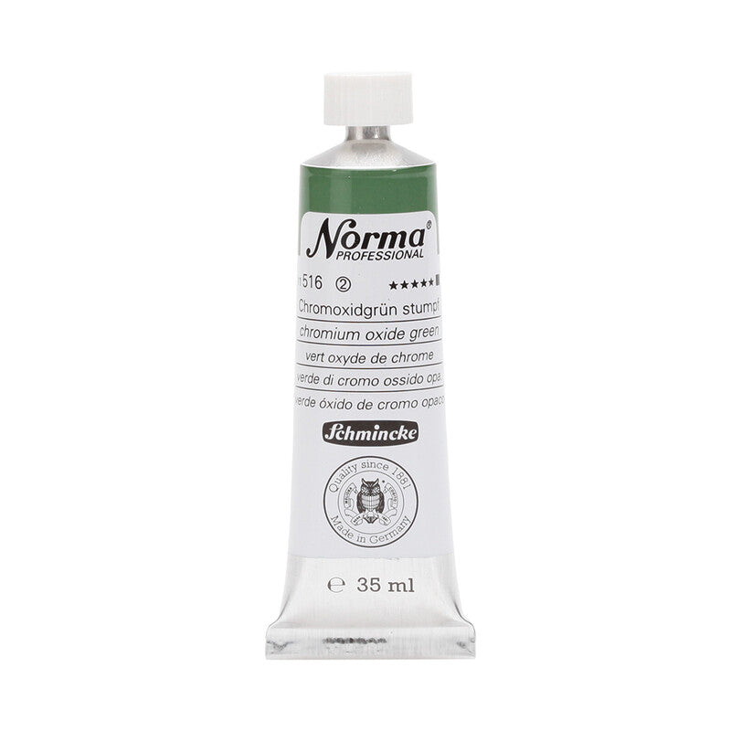 Schmincke Norma Professional olajfesték 35 ml – 516 Króm-oxid zöld