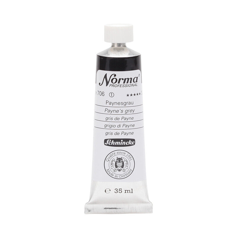 Schmincke Norma Professional olajfesték 35 ml – 706 Payne-szürke