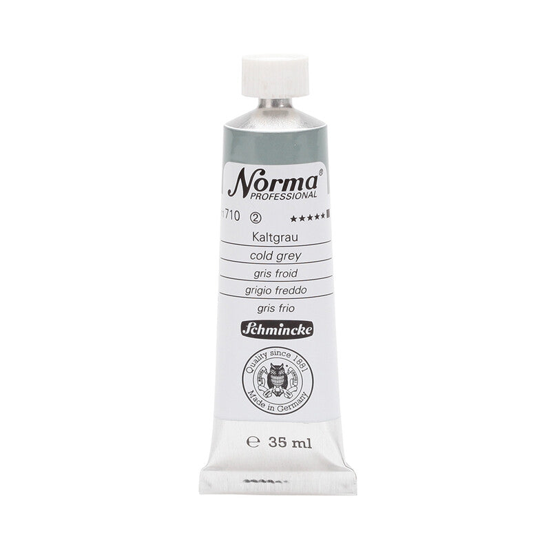Schmincke Norma Professional olajfesték 35 ml – 710 Hidegszürke