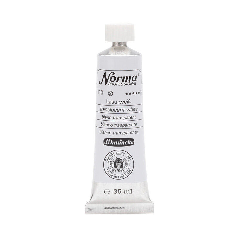 Schmincke Norma Professional olajfesték 35 ml – 110 Transzparens fehér