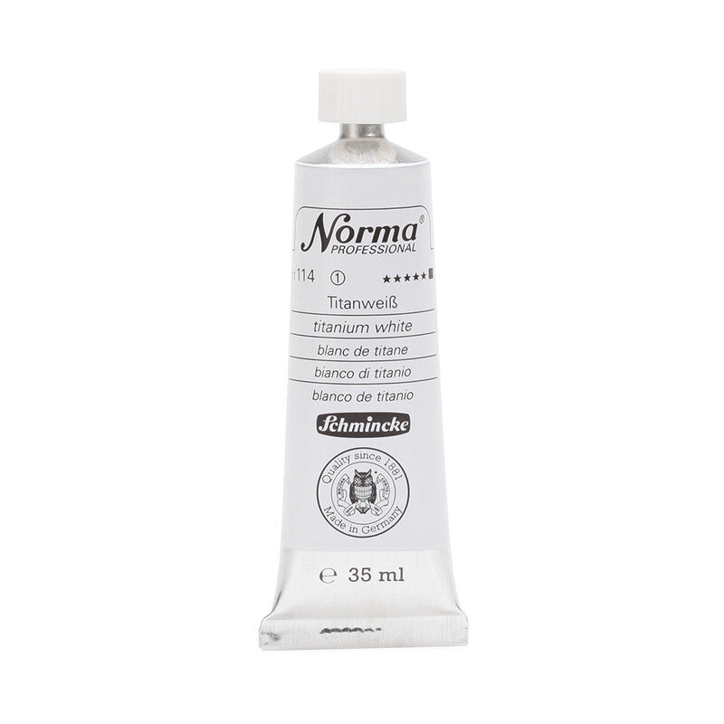 Schmincke Norma Professional olajfesték 35 ml – 114 Titánfehér