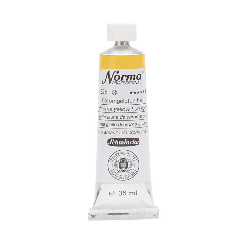 Schmincke Norma Professional olajfesték 35 ml – 228 Krómsárga árnyalat világos