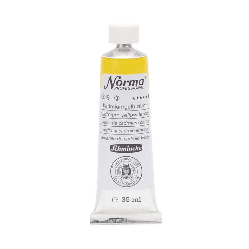 Schmincke Norma Professional olajfesték 35 ml – 238 Kadmiumsárga citrom