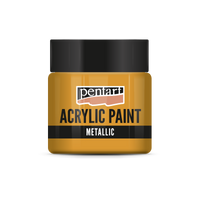 Metál akrilfesték - 50 ml – orange