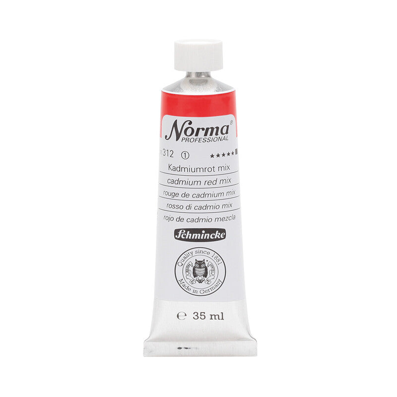 Schmincke Norma Professional olajfesték 35 ml – 312 Kadmiumvörös