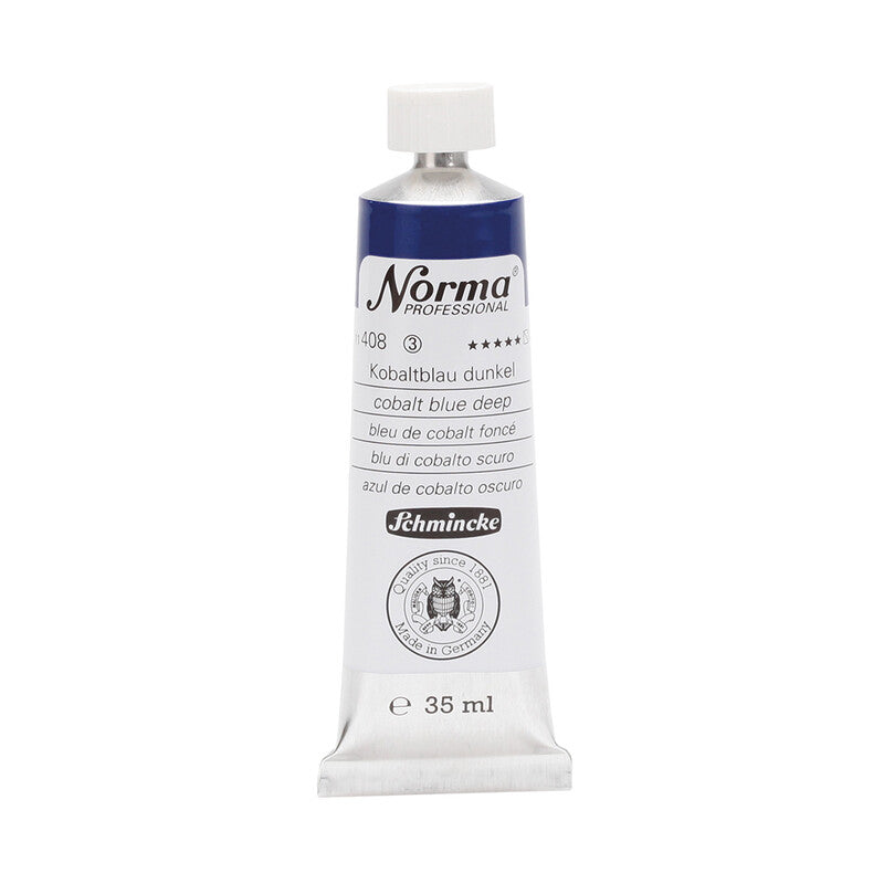 Schmincke Norma Professional olajfesték 35 ml – 408 Kobaltkék sötét