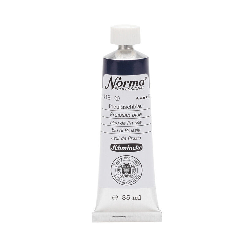 Schmincke Norma Professional olajfesték 35 ml – 418 Poroszkék