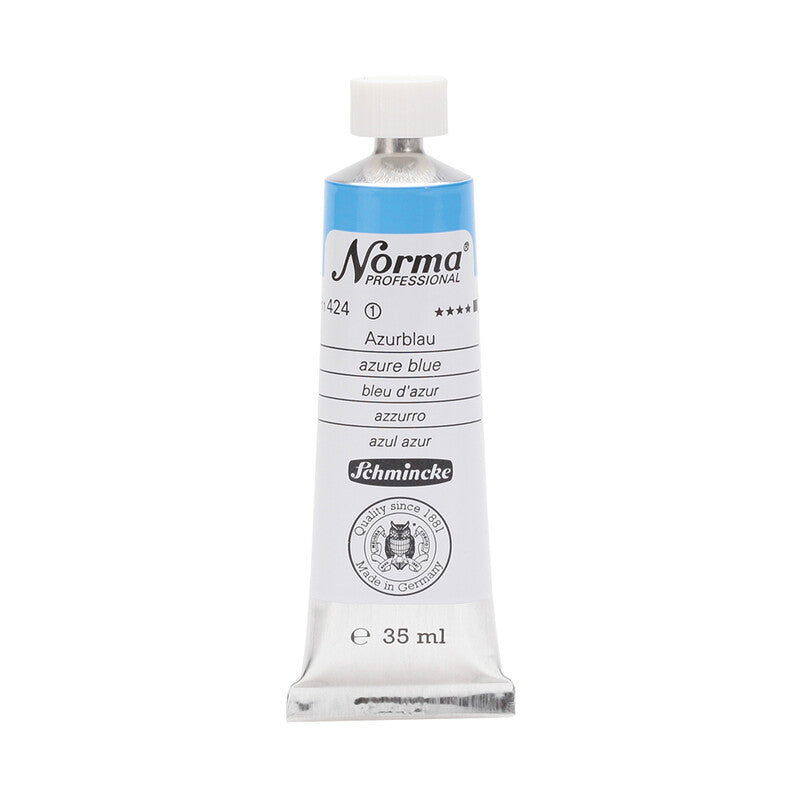 Schmincke Norma Professional olajfesték 35 ml – 424 Azúrkék